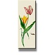 Fridge Magnet, Two Tulips and Snail