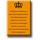 Fridge magnet, Anthem Wilhelmus van Nassouwe