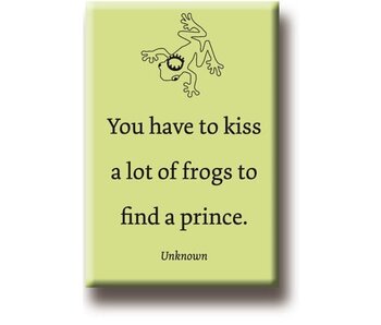 Koelkastmagneet, Kiss a frog