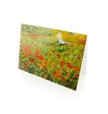 Double card with envelop, The garden, Van Looy Double card with envelop, The garden, Van Looy