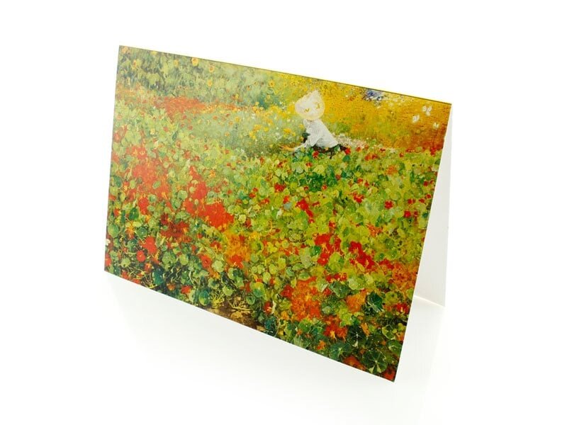 Double carte, Le jardin, Van Looy