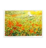 Double card with envelop, The garden, Van Looy Double card with envelop, The garden, Van Looy