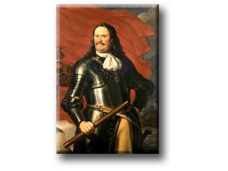 Aimant de réfrigérateur, Michiel de Ruyter