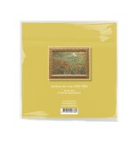 Essui-verres, 15 x 15 cm, Le jardin, Van Looy