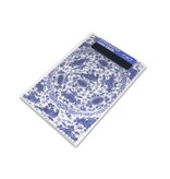 Brillenputztuch , 10 x 15 cm, Delfter Blau, Fayence-Platte Brillenputztuch , 10 x 15 cm, Delfter Blau, Fayence-Platte