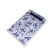 Brillendoekje, 10 x 15 cm, Delfts blauw, Bord van faience