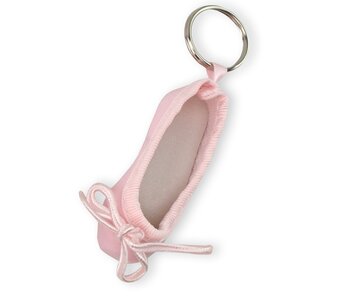 Llavero, zapatilla de ballet rosa