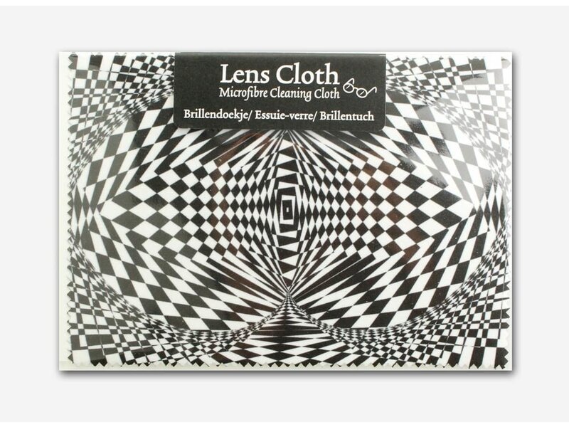 Lens cloth, 10 x 15 cm, Optical illusion