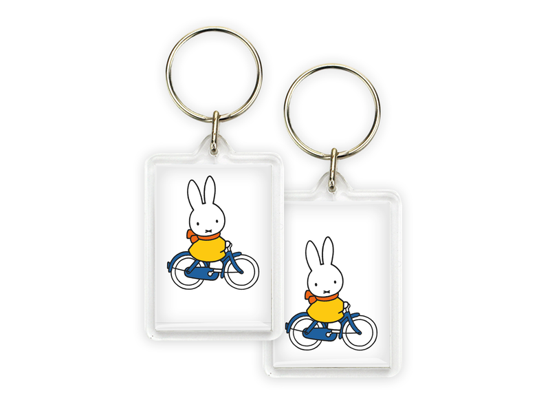 Porte-clés, Miffy sur le vélo
