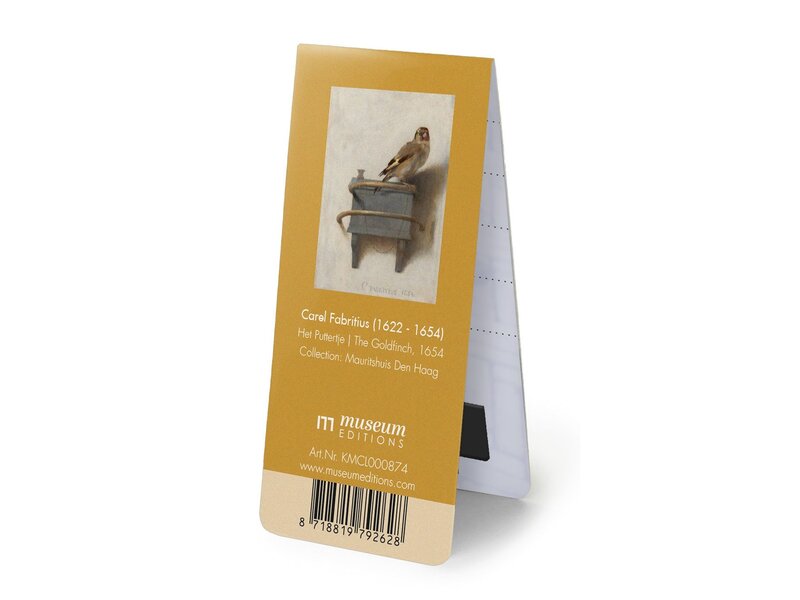 Magnetic Bookmark, Carel Fabritius, The Goldfinch