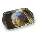 Mini dienblad , 21 x 14 cm,  Meisje met de parel , Vermeer
