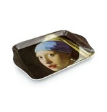 Mini dienblad , 21 x 14 cm,  Meisje met de parel , Vermeer