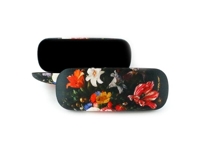 Etui à lunettes, Nature morte aux fleurs, De Heem