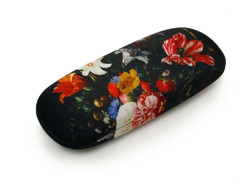 Spectacle case, Flower still life, De Heem