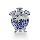 Vase tulipe bleu de Delft, rond, 14 cm