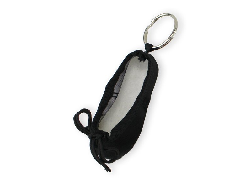 Schlüsselbund, Ballettschuh schwarz
