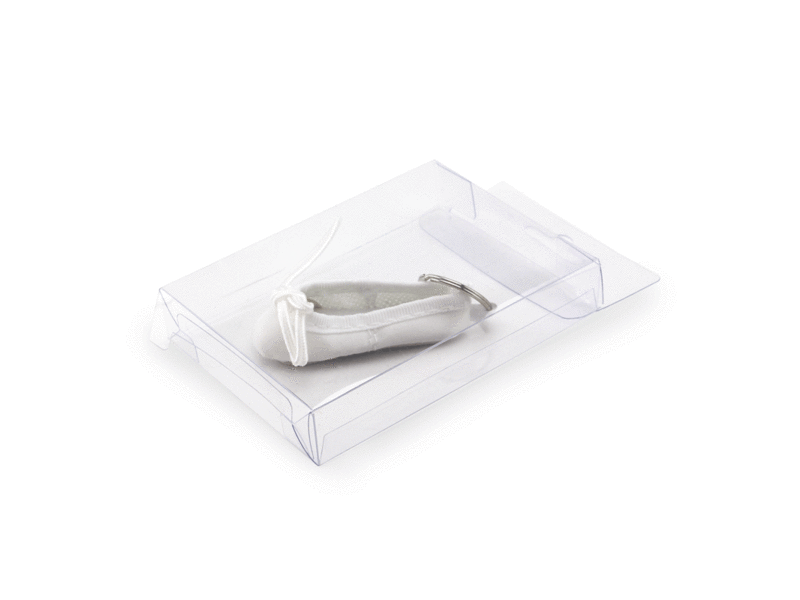 Sleutelhanger, Balletschoen wit