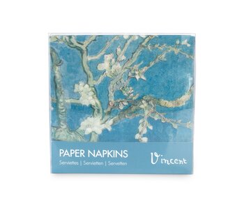 Paper Napkins, Almond blossom, Van Gogh