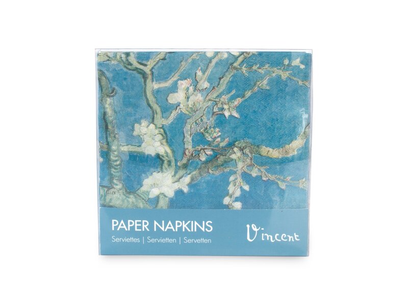 Papierservietten, Mandelblüte, Van Gogh