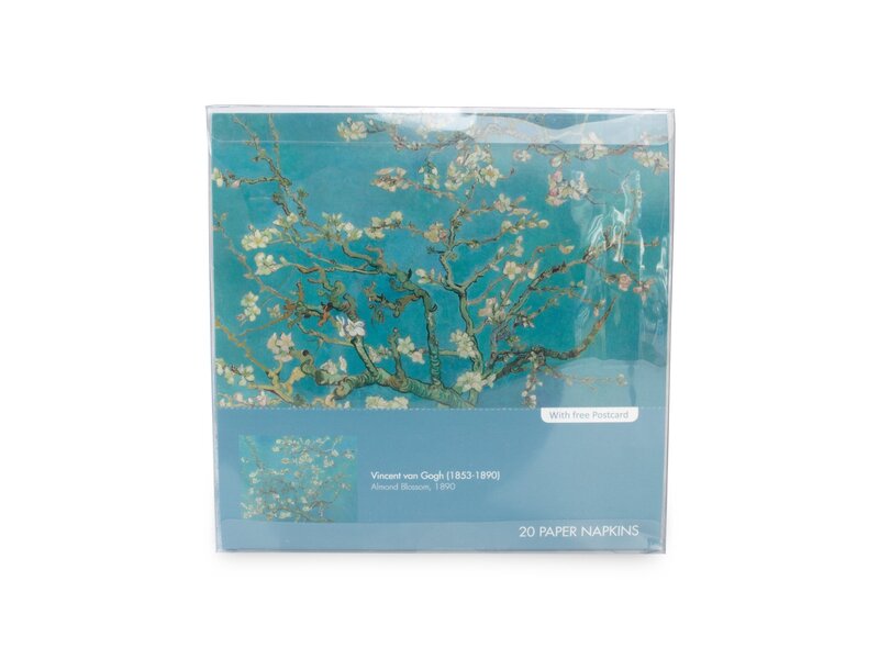 Papierservietten, Mandelblüte, Van Gogh