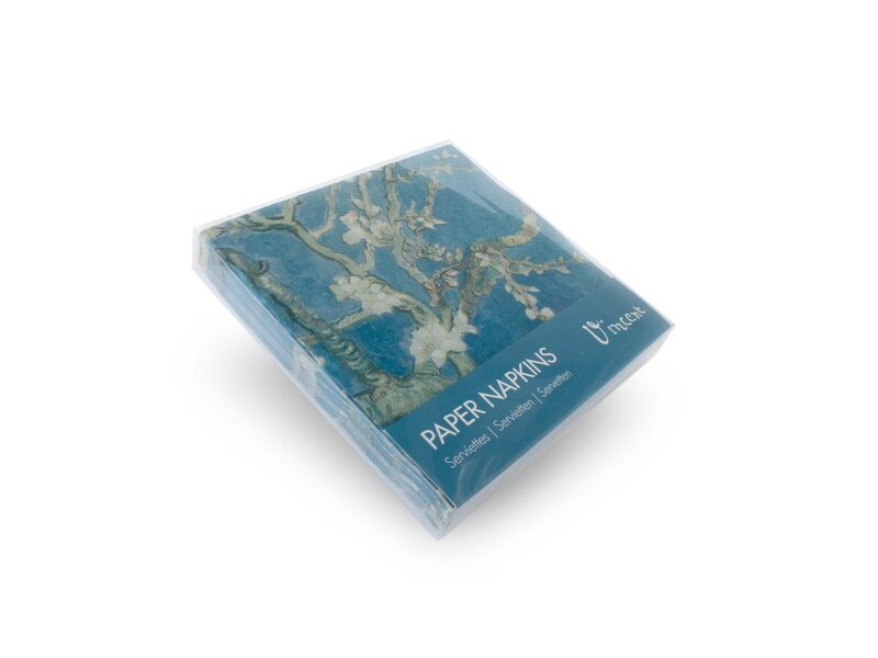 Papierservietten, Mandelblüte, Van Gogh