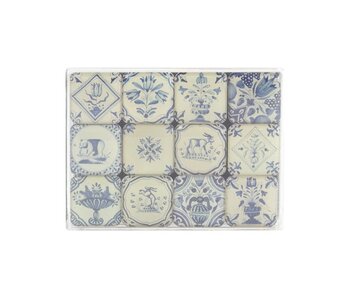 Mini Magneten Set, Delfts Blauwe tegels