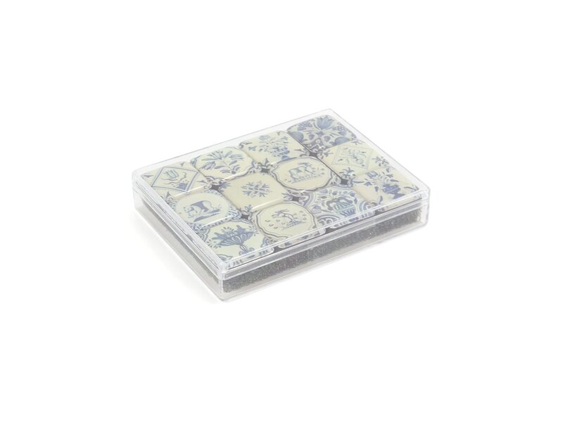 Mini Magneten Set, Delfts Blauwe tegels