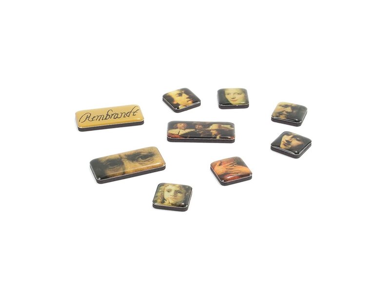 Mini Fridge Magnet Set, Rembrandt