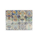 Mini Magneten Set, Delfts Polychrome tegels