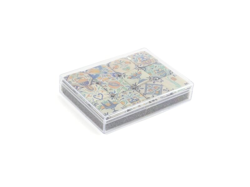 Mini Magneten Set, Delfts Polychrome tegels
