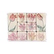 Ensemble de mini aimants, tulipes, Marrel