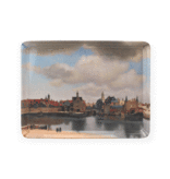 Midi-Tablett (27 x 20 cm), Ansicht von Delft, Vermeer