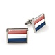 Manschettenknöpfe, Flagge Niederlande