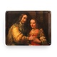 Midi-Tablett (27 x 20 cm), jüdische Braut, Rembrandt