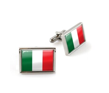 Boutons de manchette, drapeau Italie