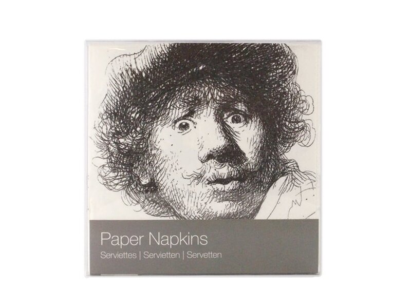 Papieren servetten, Verbaasde Blik, Rembrandt