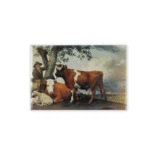 Aimant pour réfrigérateur, Le Taureau, Potter