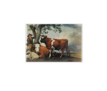 Aimant pour réfrigérateur, Le Taureau, Potter
