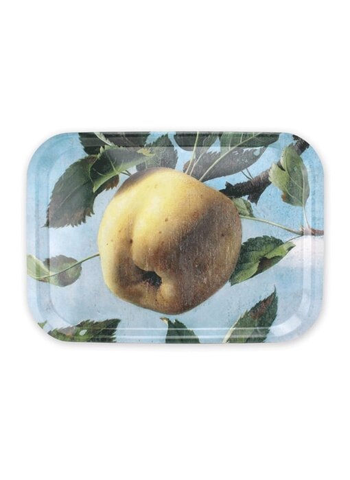 Tablett Laminat groß, Pyke Koch, Stillleben mit Apfel