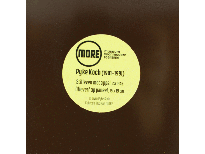 Tablett Laminat groß, Pyke Koch, Stillleben mit Apfel