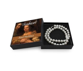 Collar de perlas, inspirado en la "novia judía" de Rembrandt