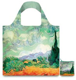 Opvouwbare shopper, Van Gogh, Korenveld met cipressen