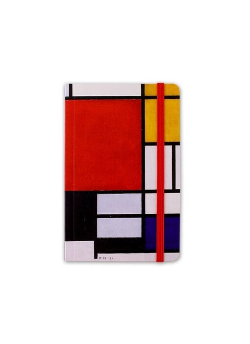 Cuaderno de tapa blanda A6,  Mondrian