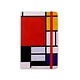 Cuaderno de tapa blanda A6,  Mondrian
