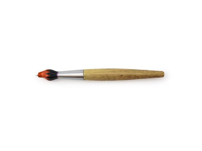 Pinsel Kugelschreiber, orange Spitze