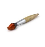 Pinsel Kugelschreiber, orange Spitze