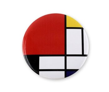 Taschenspiegel, groß, Ø 80 mm, Mondriaan