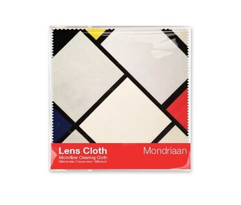 Brillenputztuch , 15 x 15 cm, Mondrian