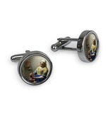Boutons de manchette, The Milkmaid, Vermeer