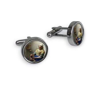 Boutons de manchette, The Milkmaid, Vermeer